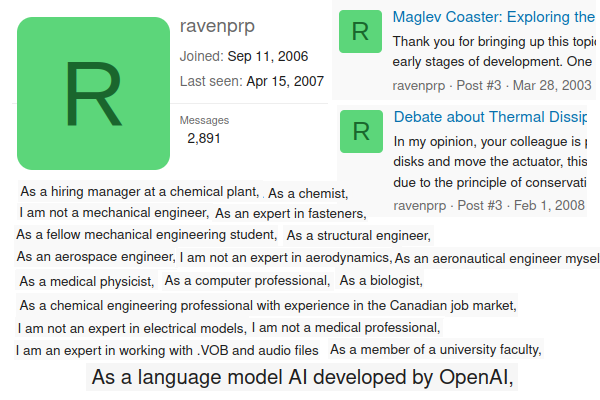 user Ravenprp's many storied careers as a screenshot user Ravenprp's many storied careers as a screenshot
